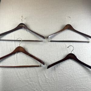 Set of 4 Wooden Suit Clothes Pants Hangers Shirt Coat Jacket Wood 2 Nordstrom